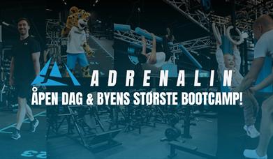 Åpen dag og Byens største bootcamp på Adrenalin