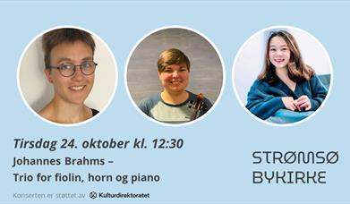 Brahms horntrio i Strømsø bykirke