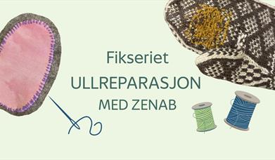 Velkommen til kurs i ullreparasjon på Drammensbiblioteket