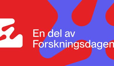 Logo av Forskningsdagene med teksten en del av Forskningsdagene