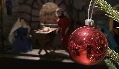 Julestemning fra Fjell kirke