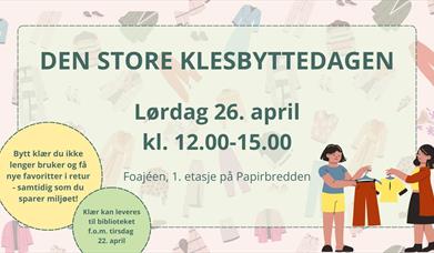Plakat: Den store klesbyttedagen