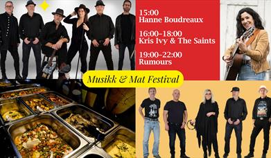 Musikk & Mat Festival på Pavarotti