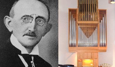 Per Steenberg, og orgelet i Mjøndalen kirke