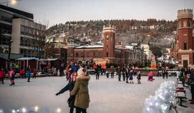 Skøytebane Bragernes torg