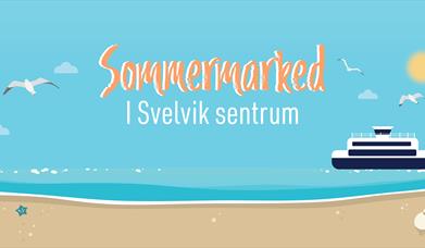 Sommermarked i Svelvik