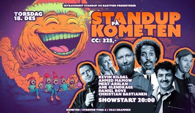 Standup på Kometen - Julelattergaranti i Drammen