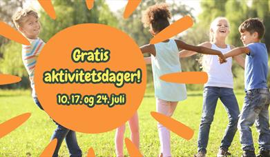 I juli er det gratis aktivitetsdager på Fossesholm