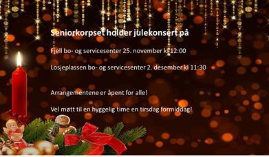 Seniorkorpset ønsker velkommen til konsert