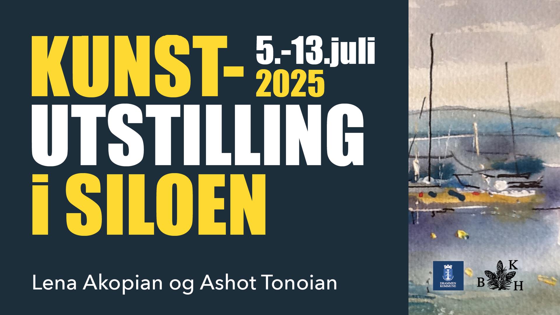 Kunstutstilling i Siloen