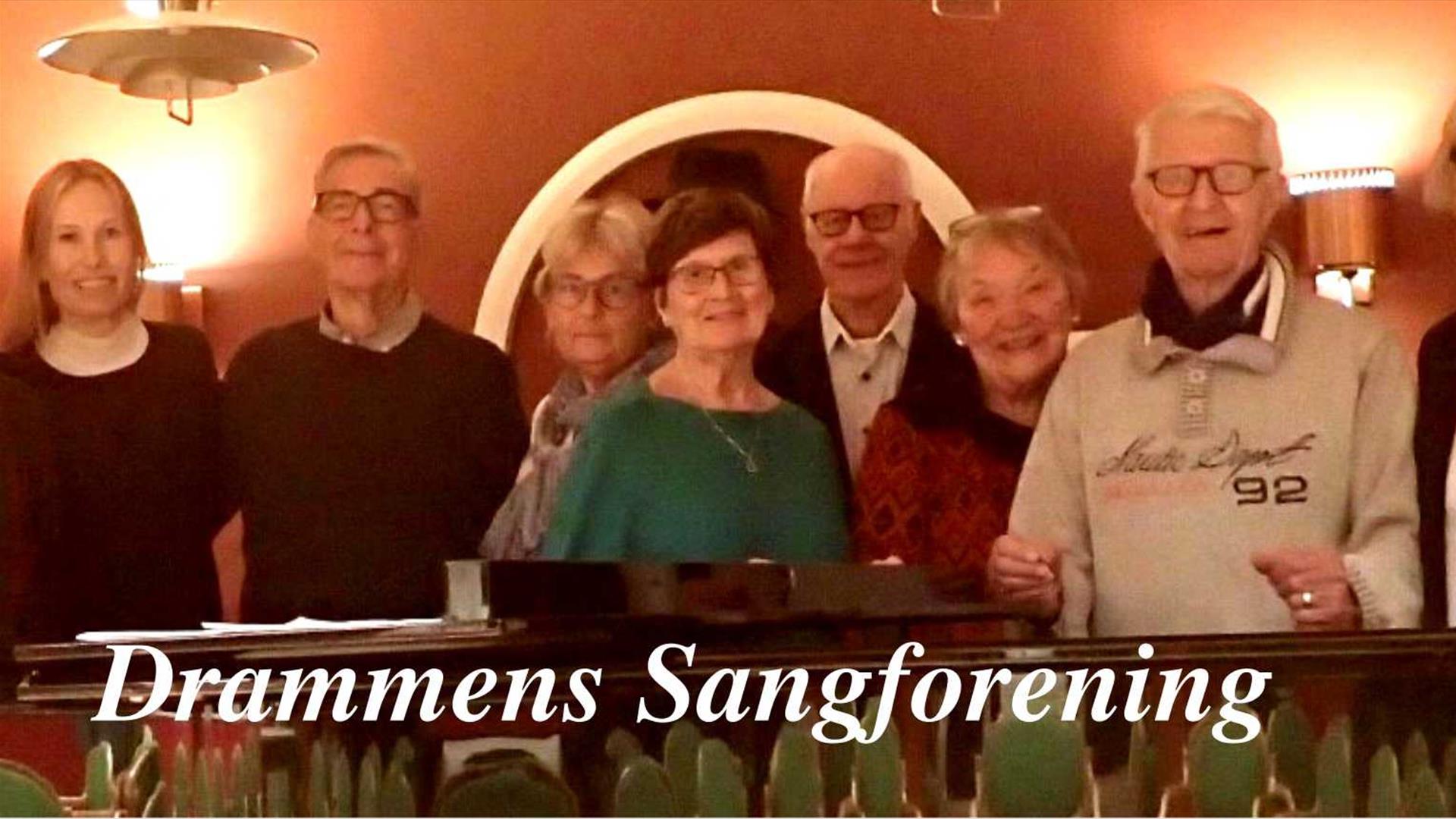 Drammens Sangforening med venner – møtes til konsert og allsang