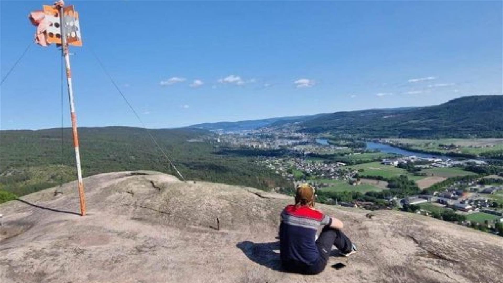Utsikt fra Knabben (Foto Silje Maurtveten)