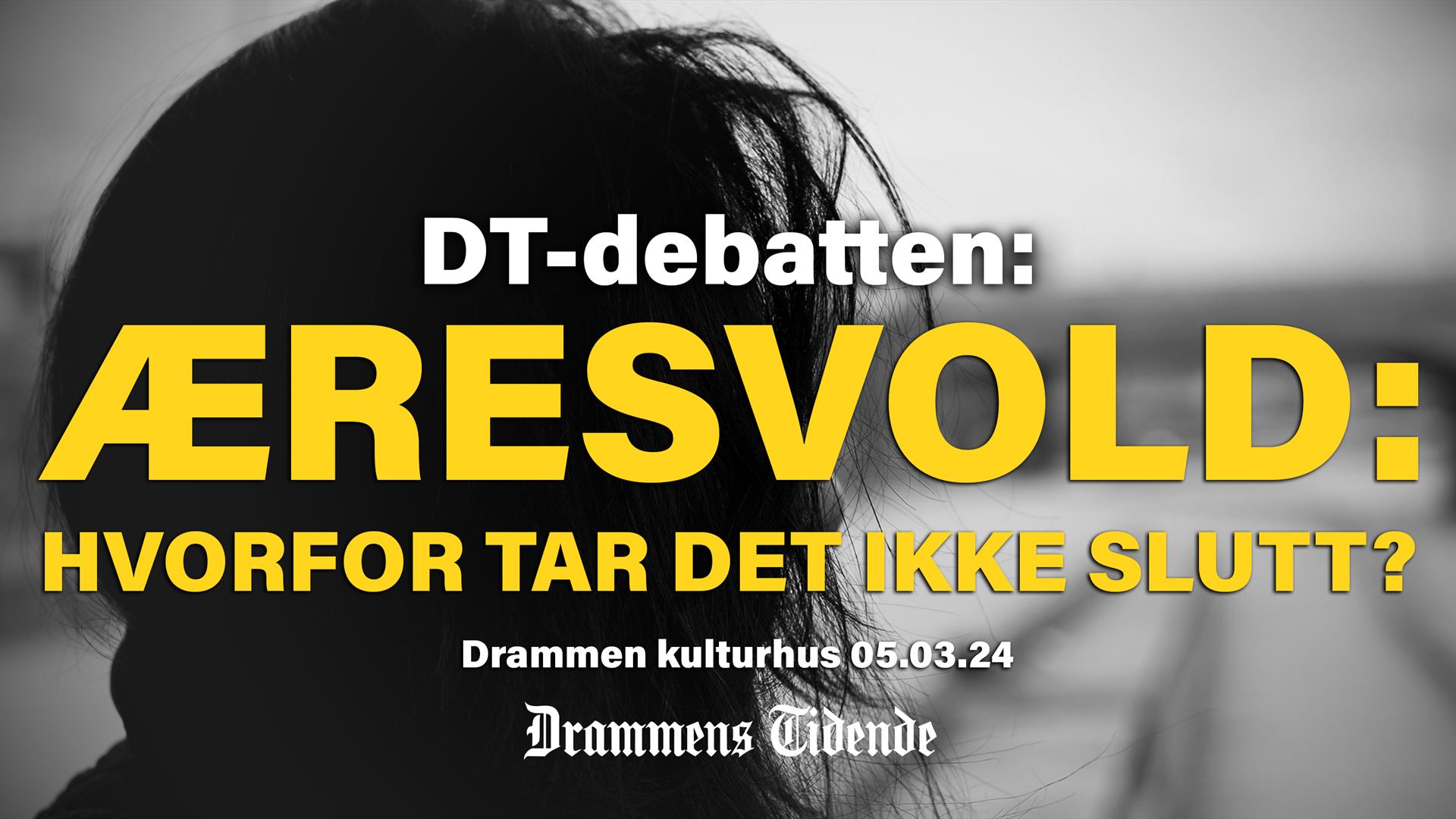 DT-debatten arrangeres av Drammens Tidende i samarbeid med Drammen Kulturhus