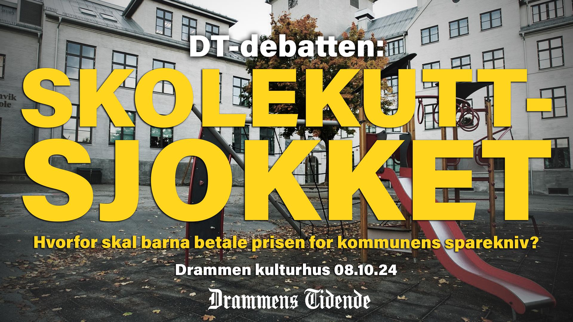 Drammens Tidende inviterer debatt om kuttene i Drammen kommune.