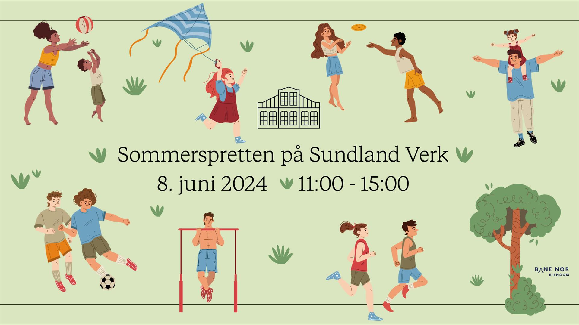 Sommerspretten på Sundland Verk 2024