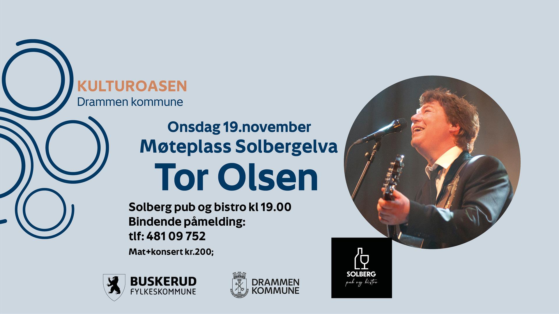 Møteplass Solbergelva med Tor Olsen