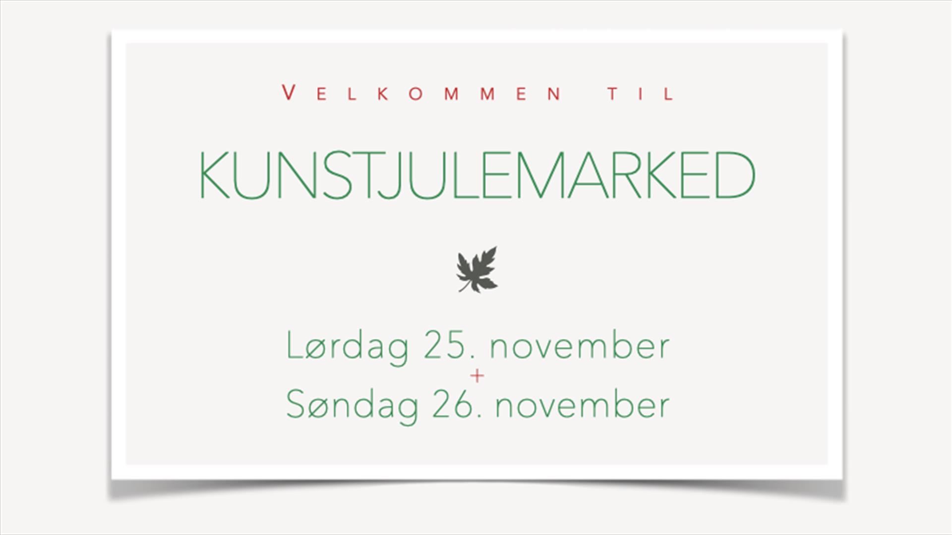 Kunstjulemarked