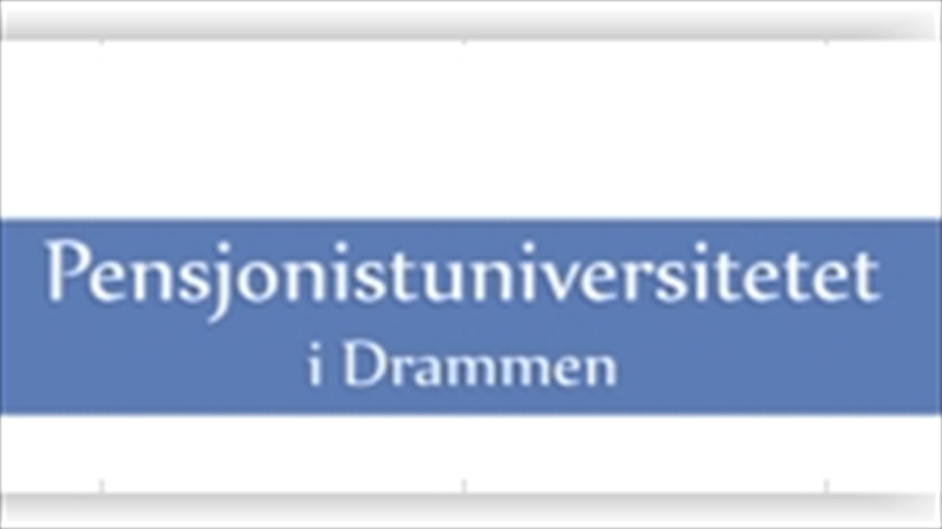 Pensjonistuniversitetet i Drammen