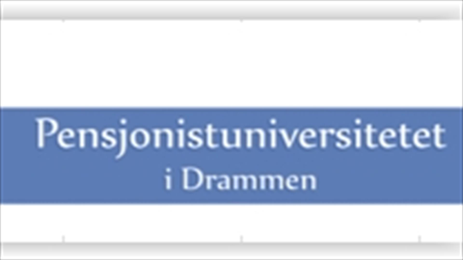 Pensjonistuniversitetet i Drammen