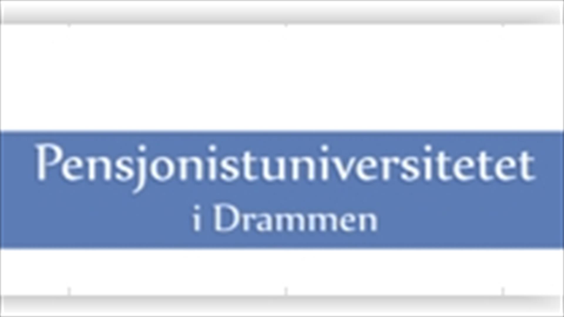 Pensjonistuniversitetet i Drammen