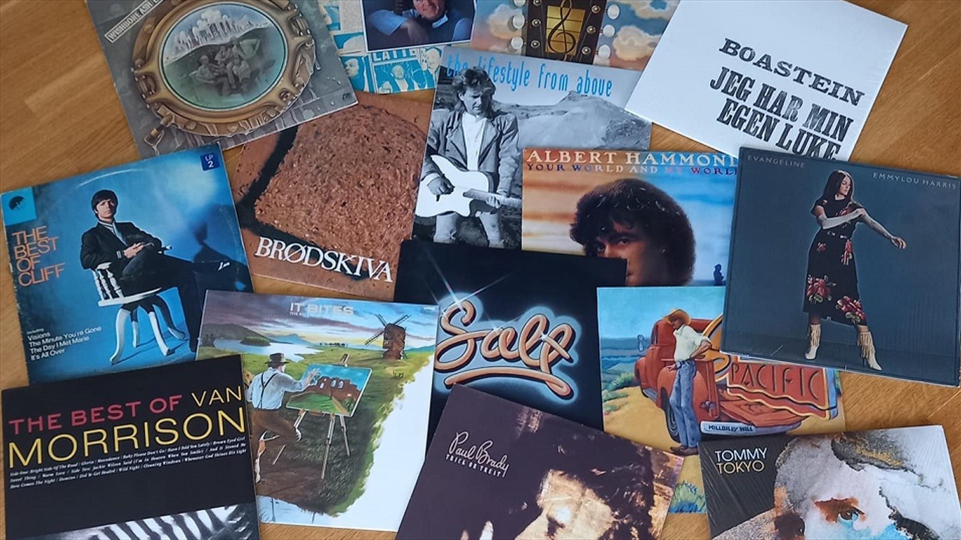 Mye variert vinyl på messa