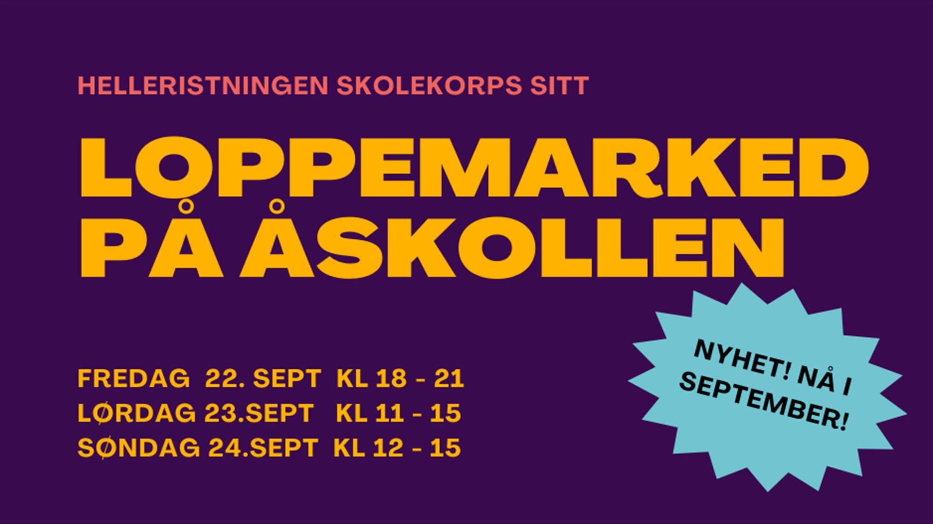 Loppemarkedet på Åskollen