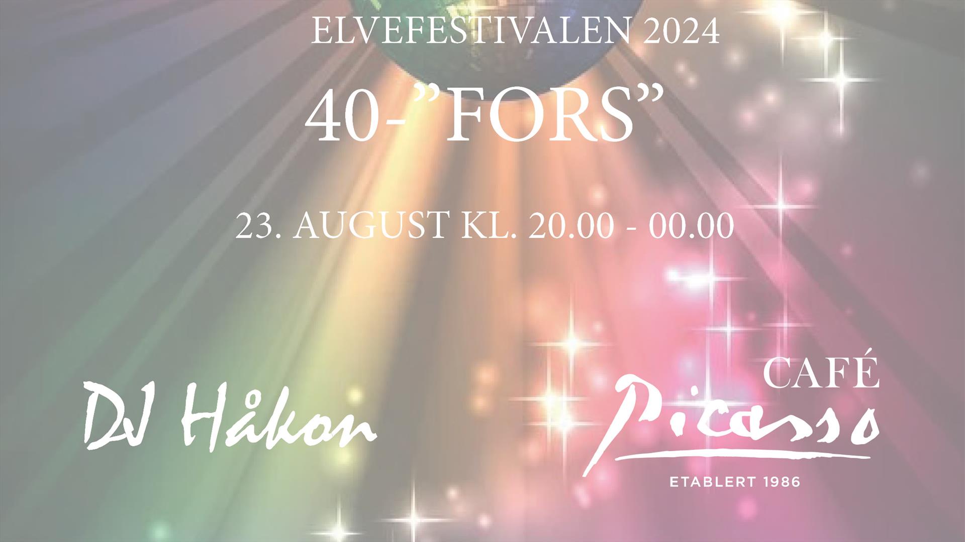 DJ Håkon spiller på Elvefestivalen