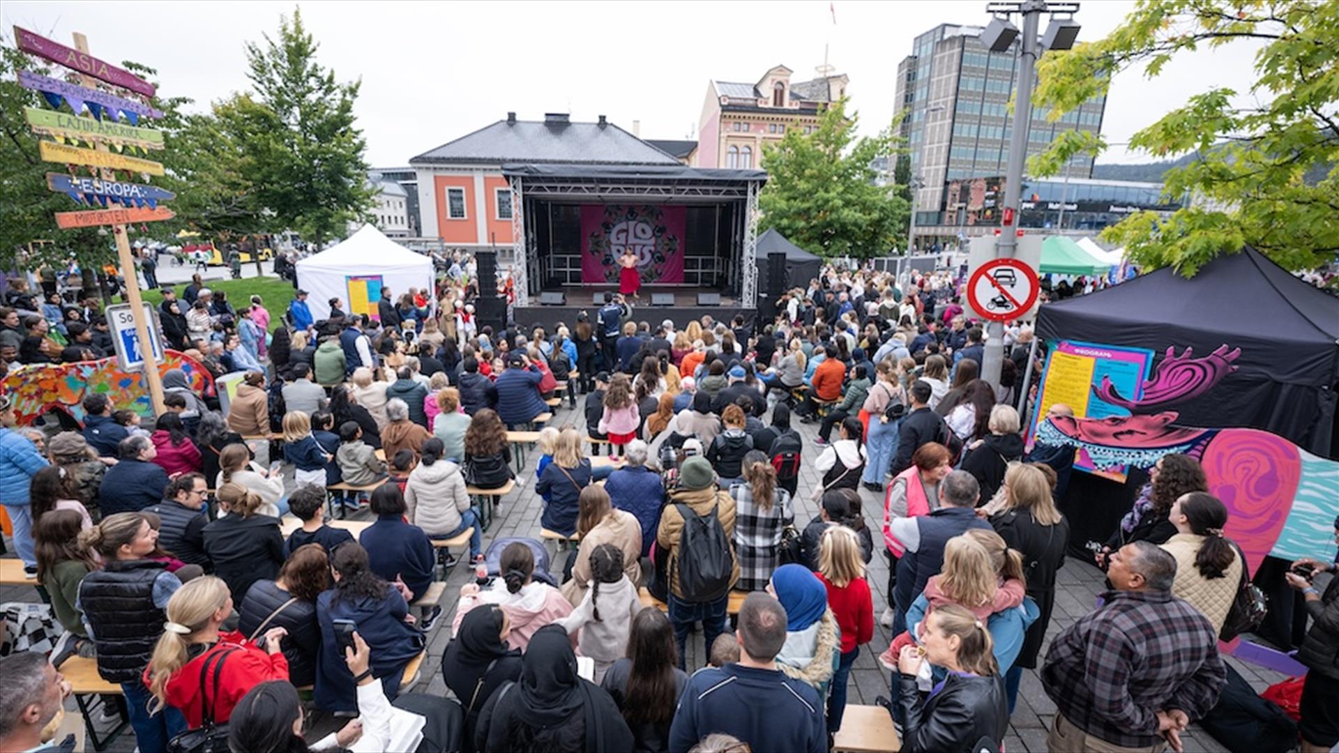 Sceneunderholdning Globusfestivalen