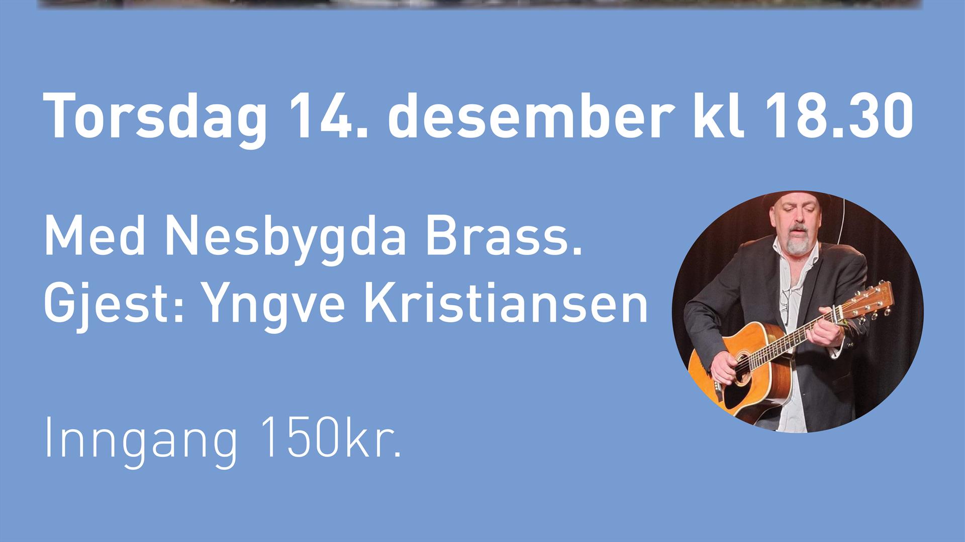 Nesbygda Brass spiller i Nesbygda kirke