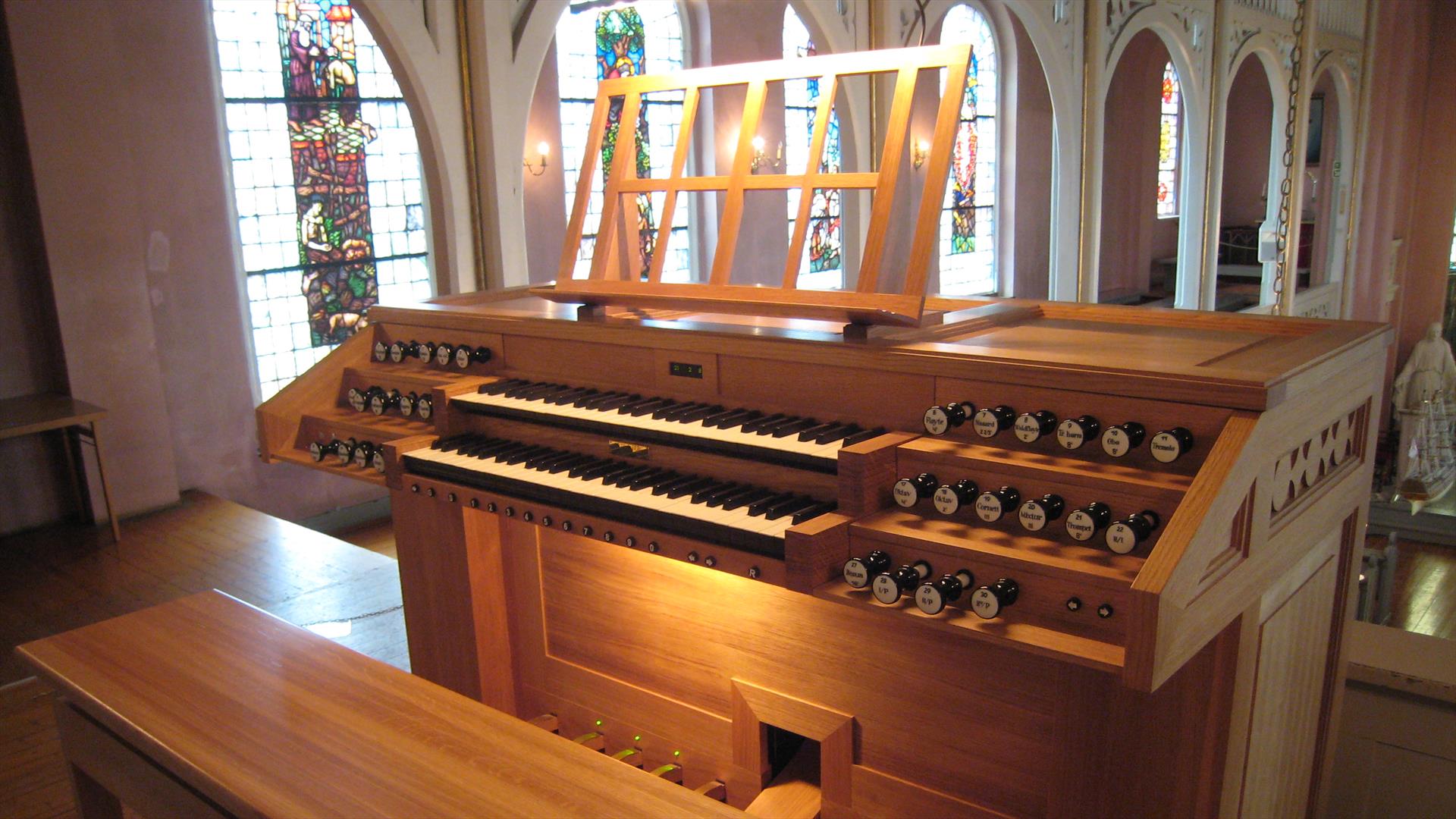 Orgelet i Svelvik kirke