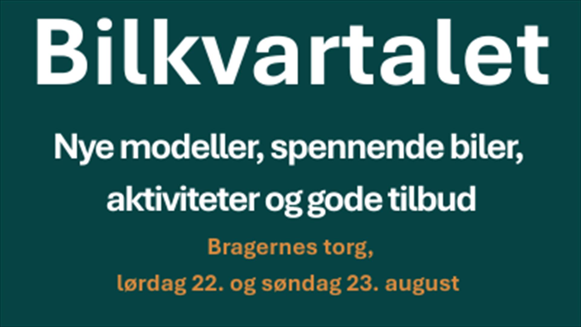 Bilkvartalet på Bragernes med timestilbud!