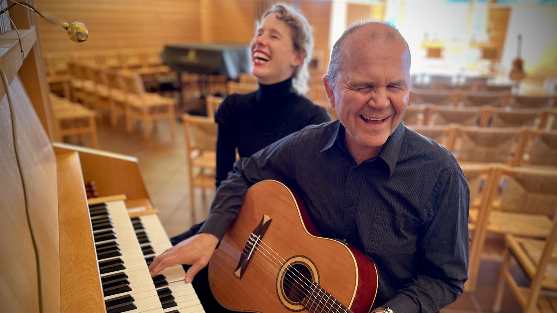 Hege Eidseter og Kurt Ove Mæland. Foto: Øyvind Woie
