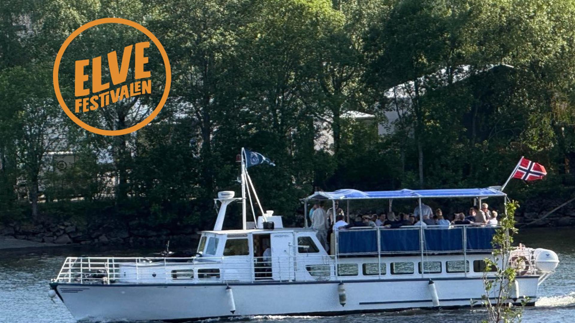 Elvecruise med MS Drammen og Drammen Guideforening