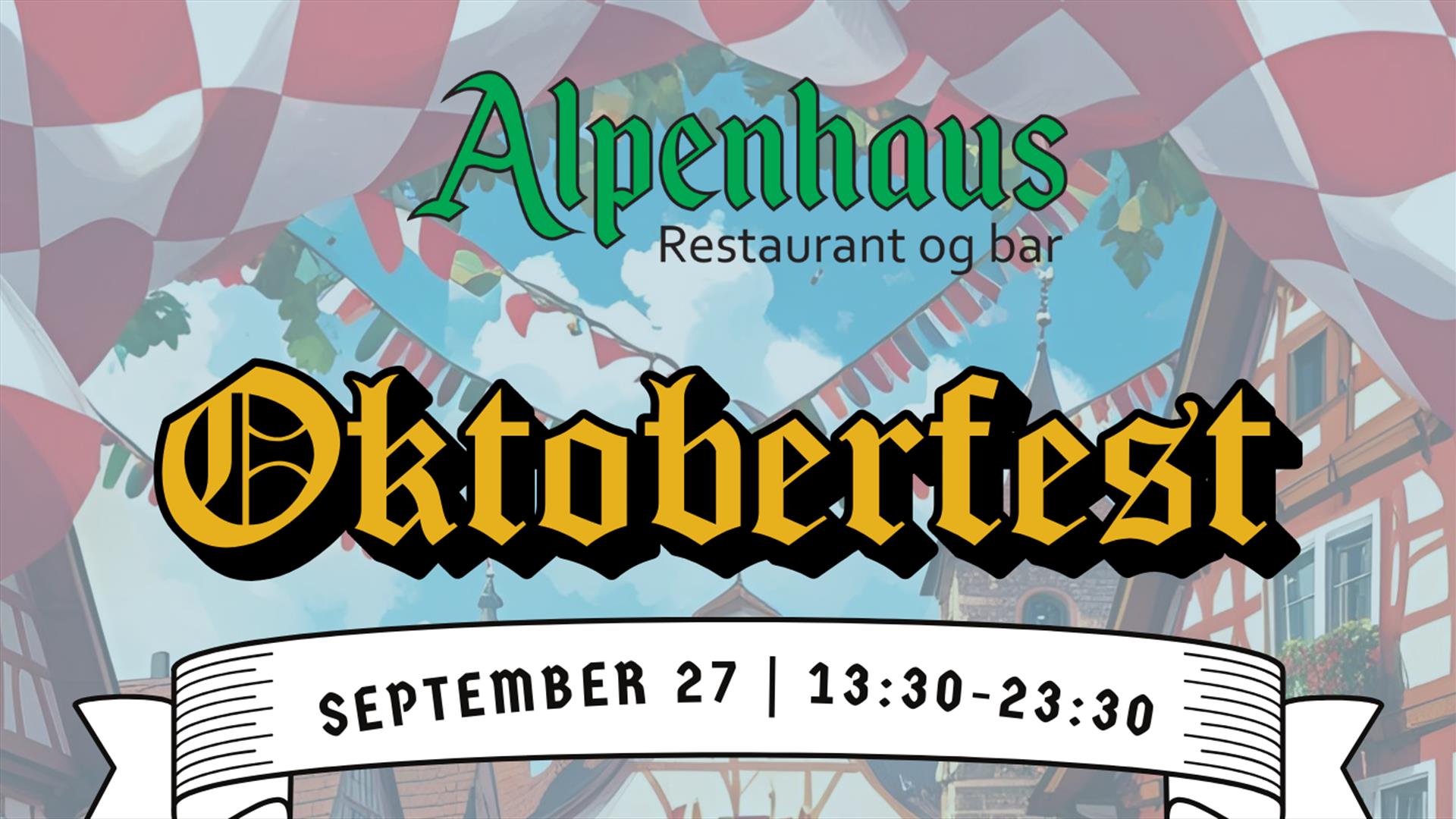 Oktoberfest med livemusikk og allsang