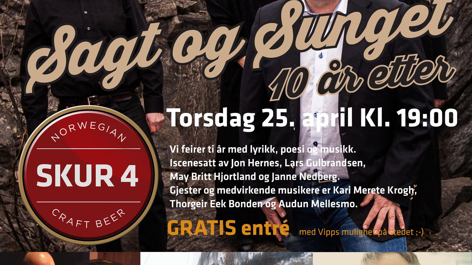 Sagt og Sunget