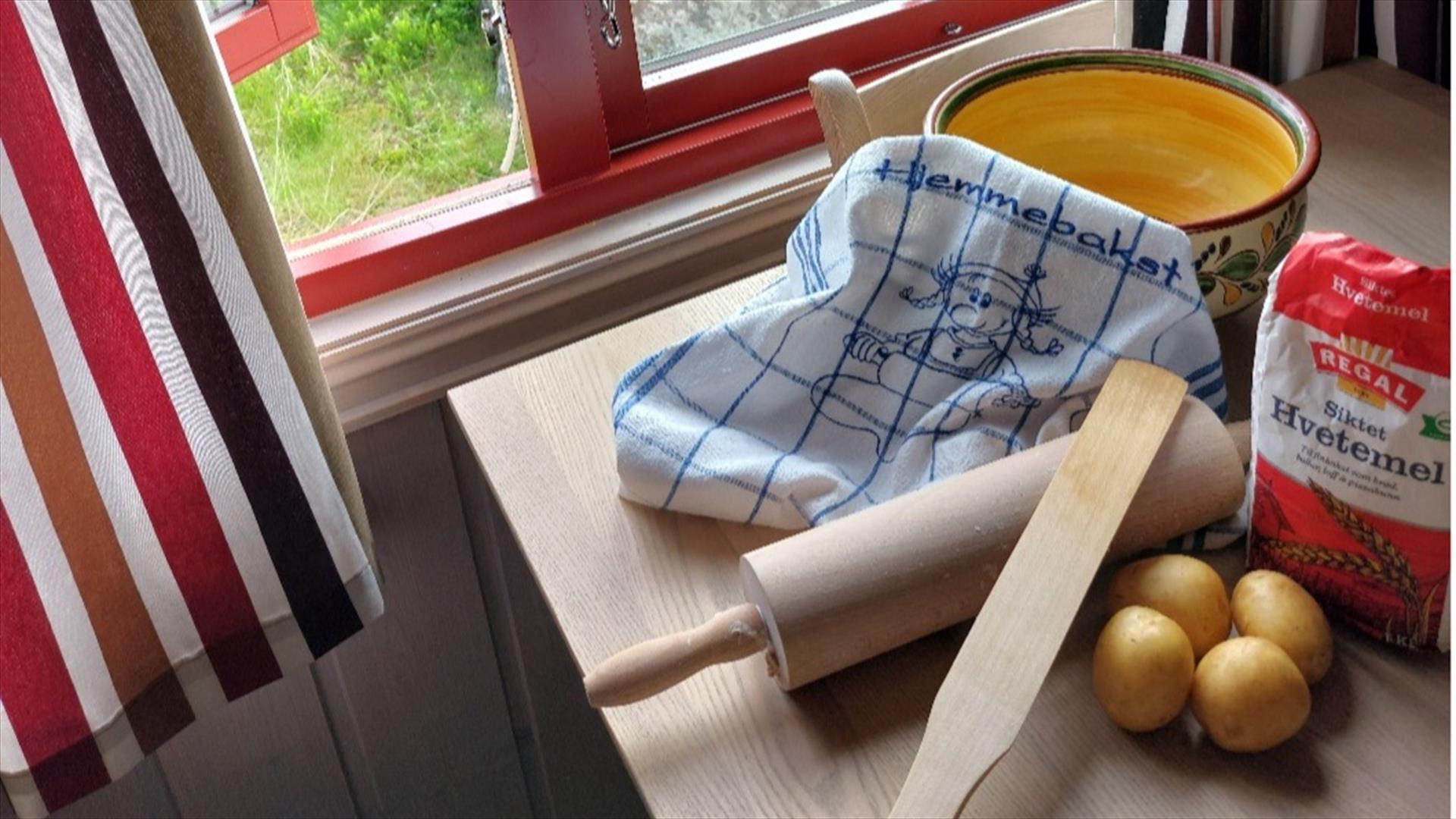 Takkebakst - lær å bake lefser og flatbrød