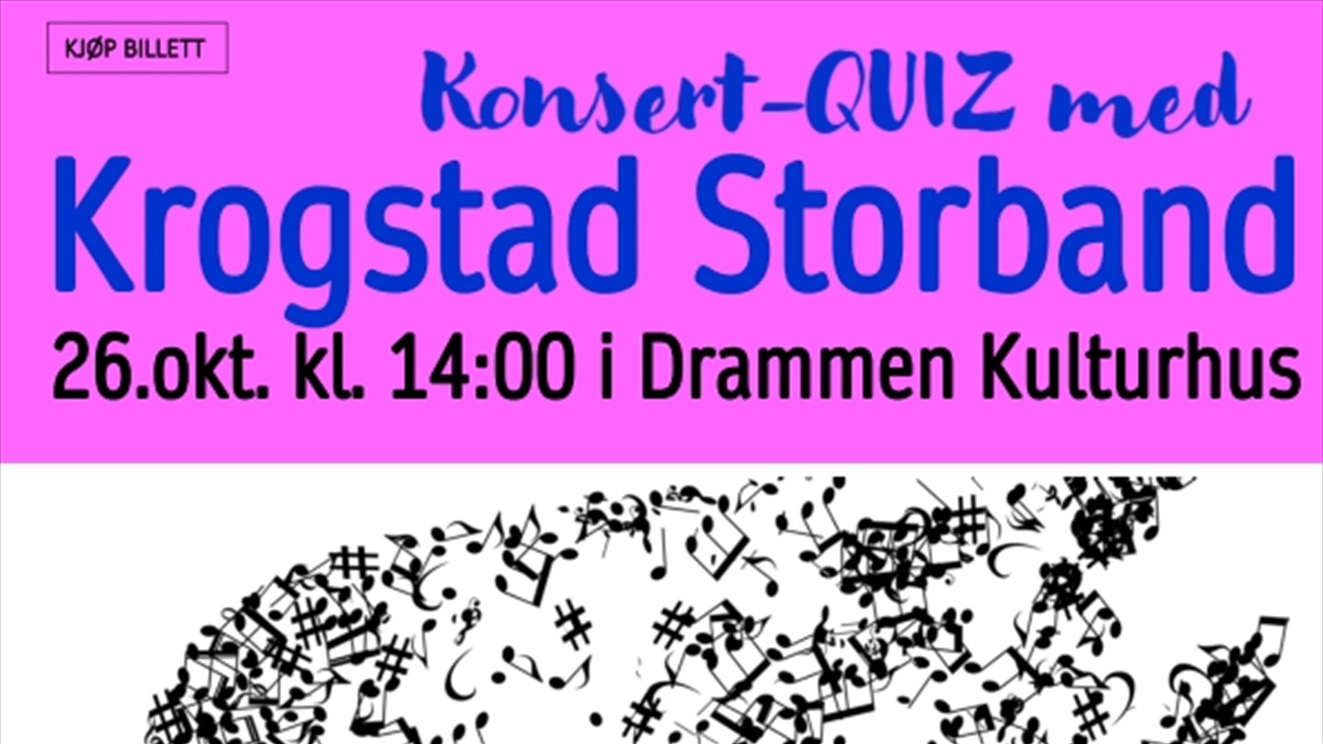 Konsert quiz med Krogstad storband