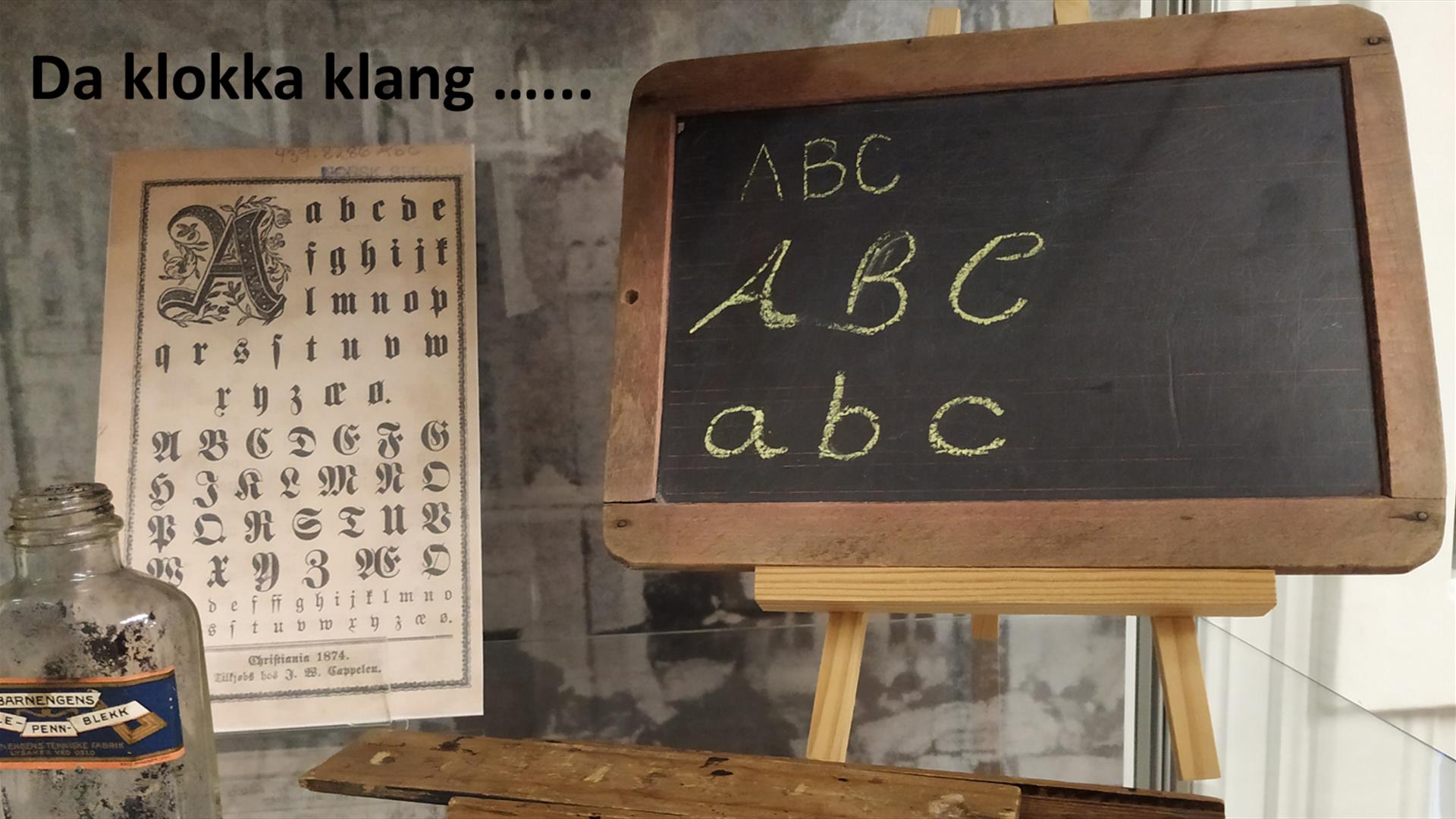 Bilde fra skoleutstillingen