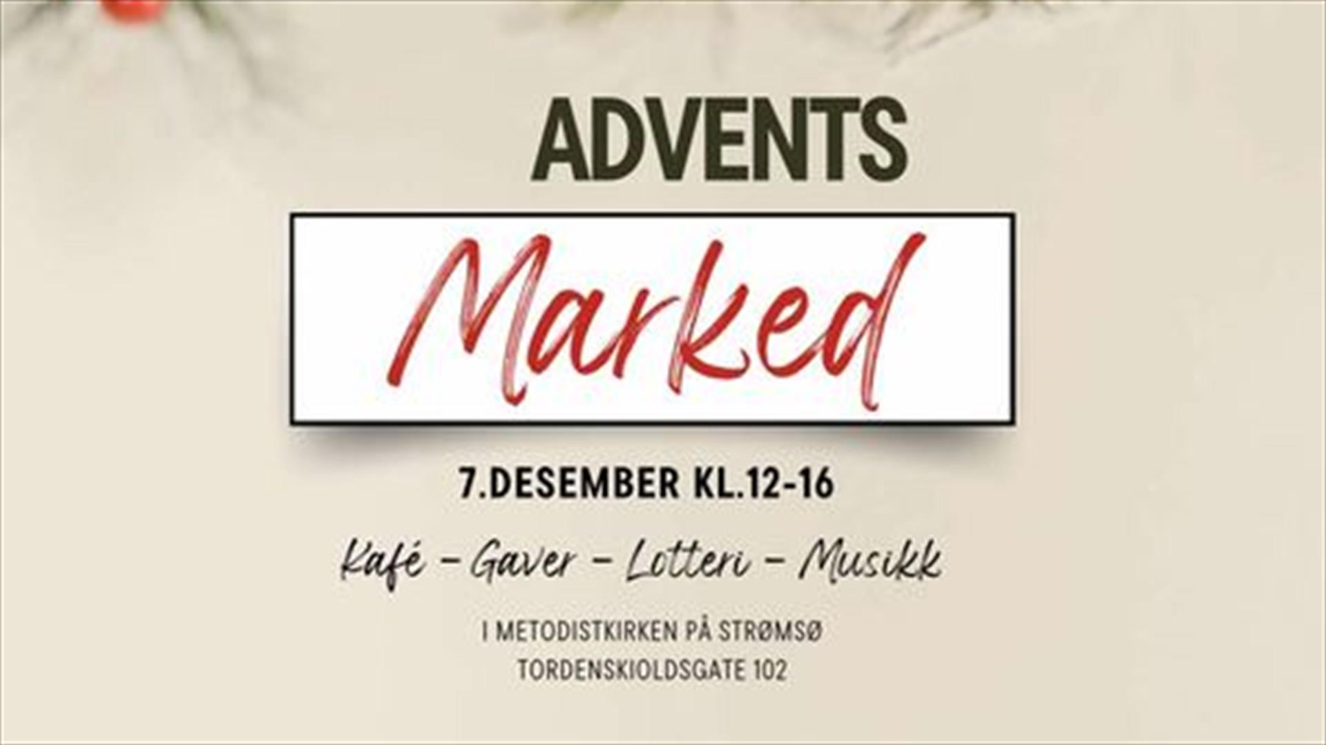 Plakat adventsmarked