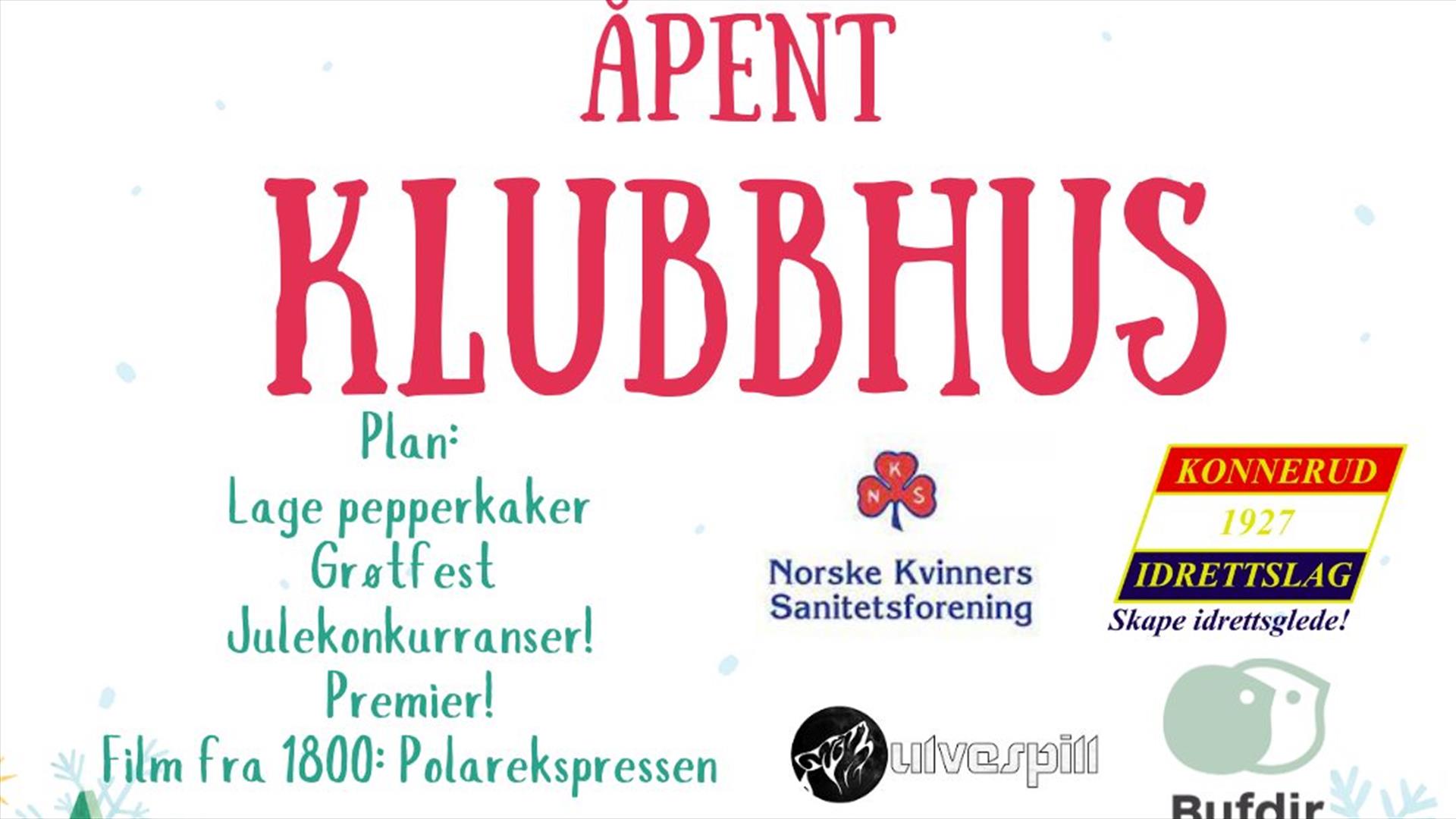 Juleavslutning Åpent Klubbhus