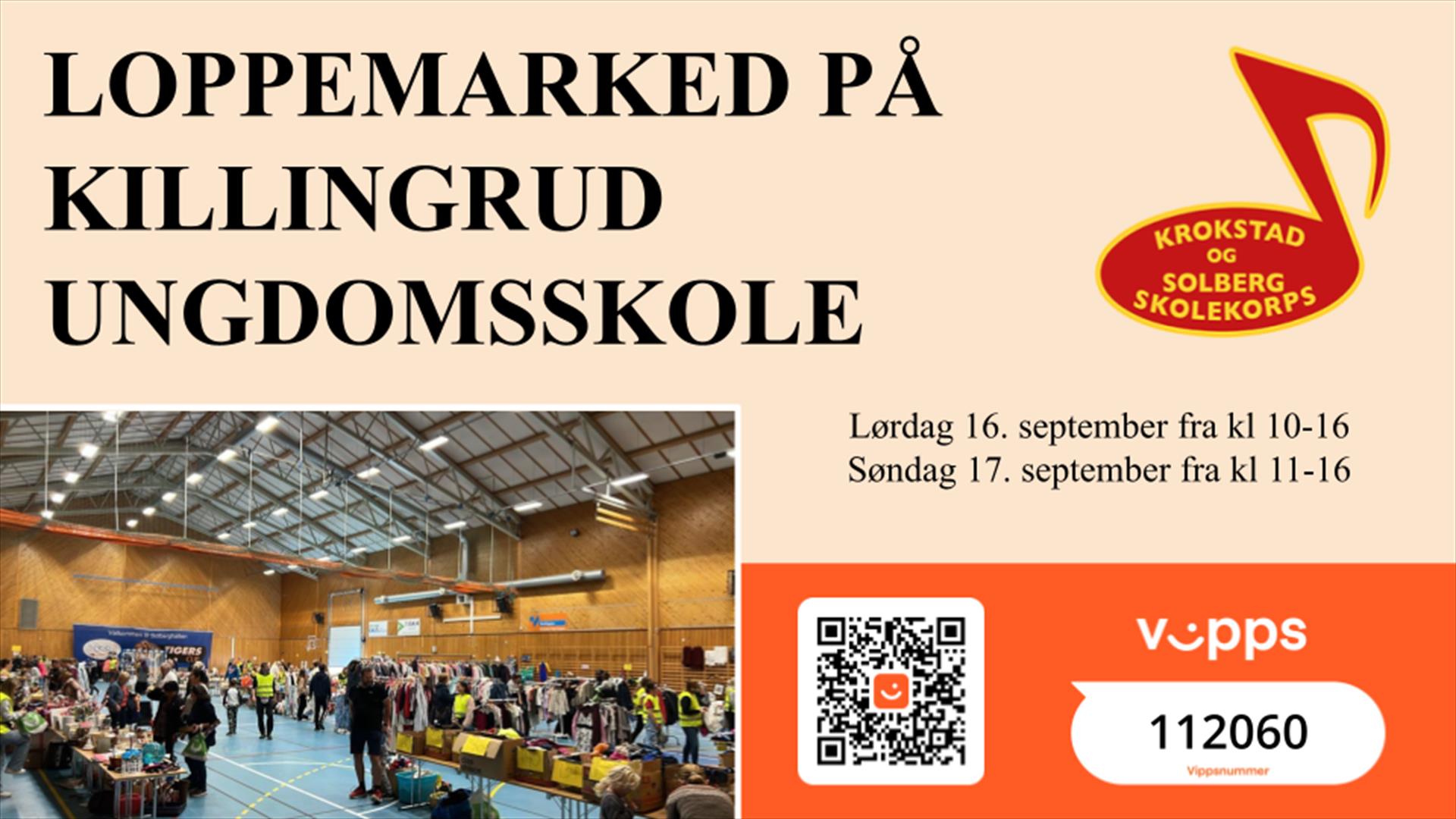 Loppemarked Flyer