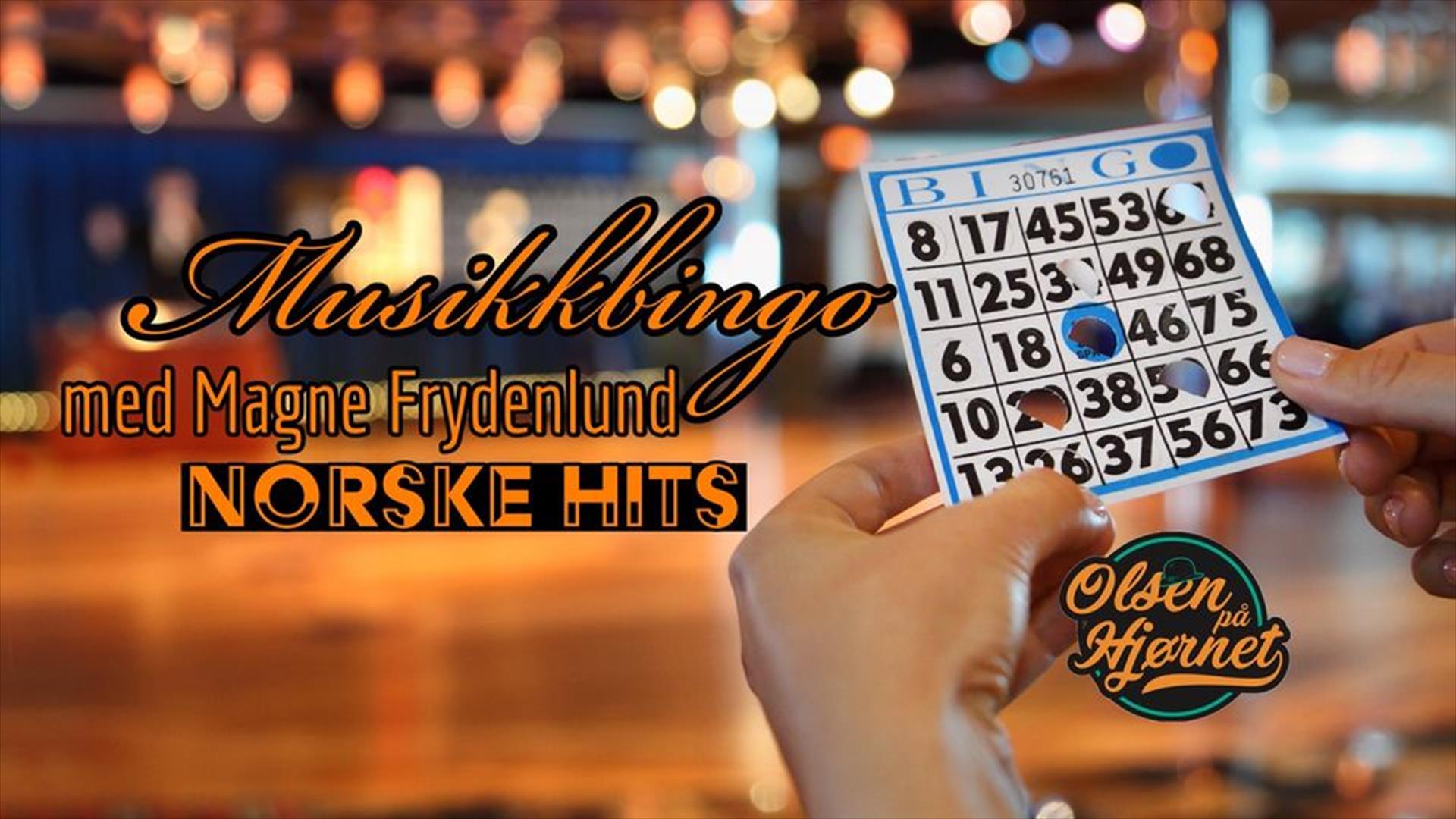 Musikkbingo med Magne Frydenlund