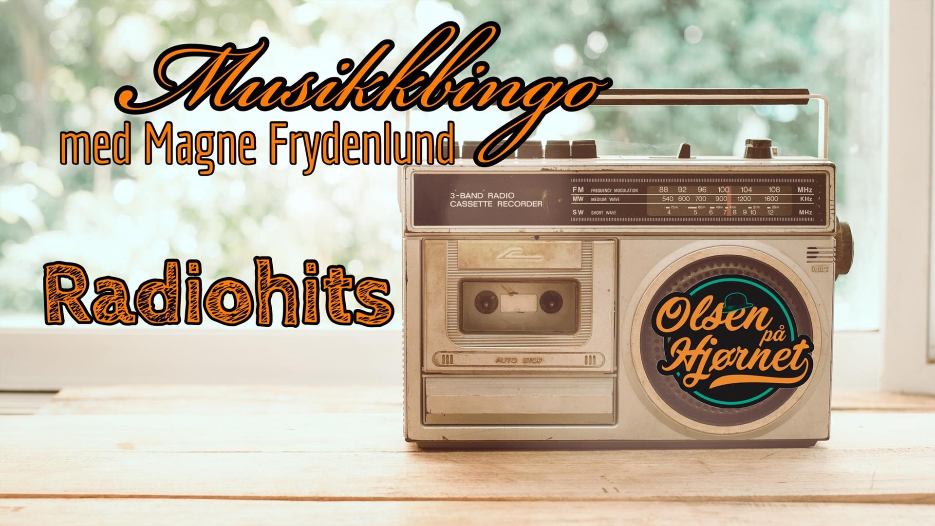 Musikkbingo med Magne Frydenlund