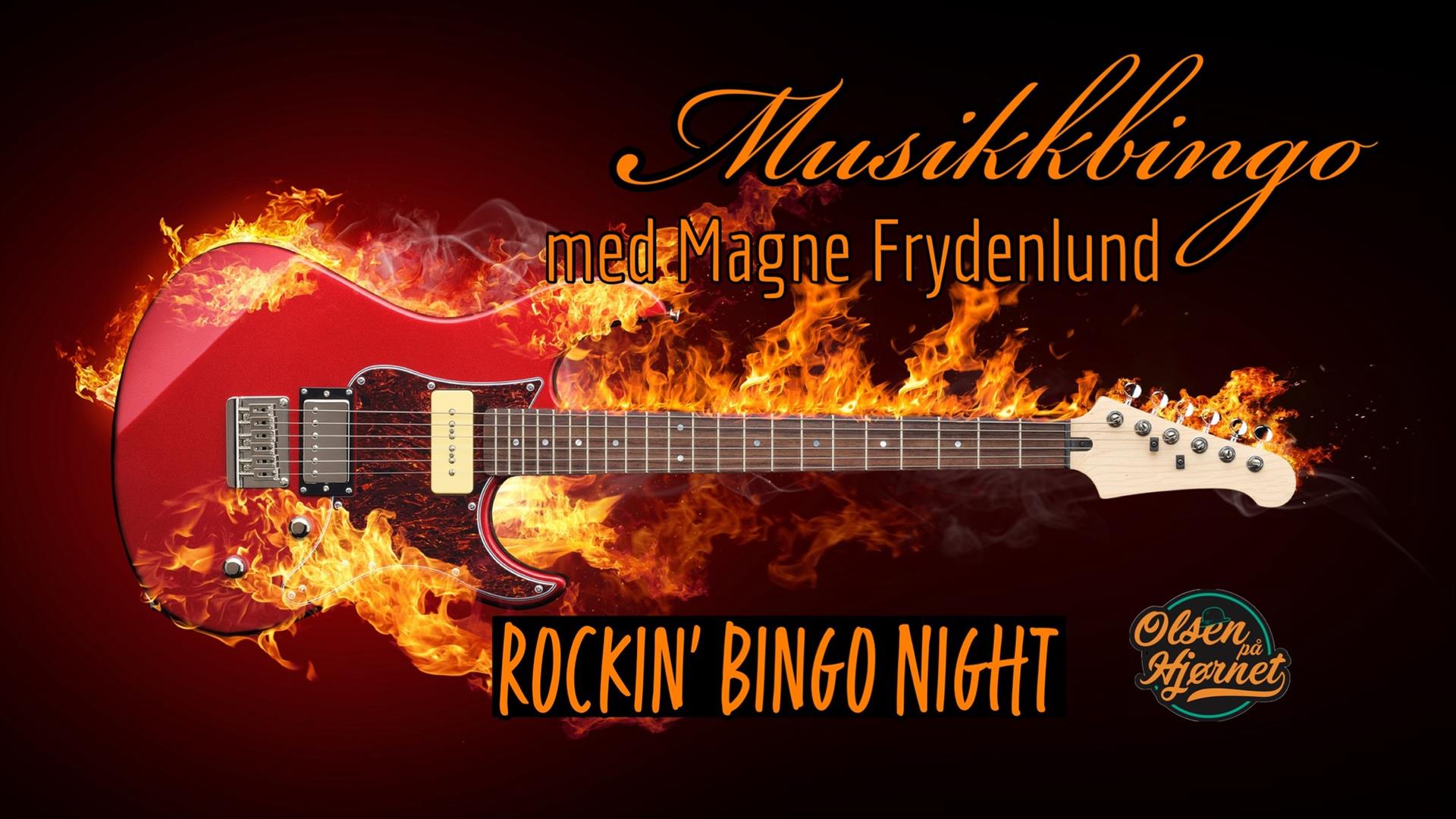 Musikkbingo med Magne Frydenlund