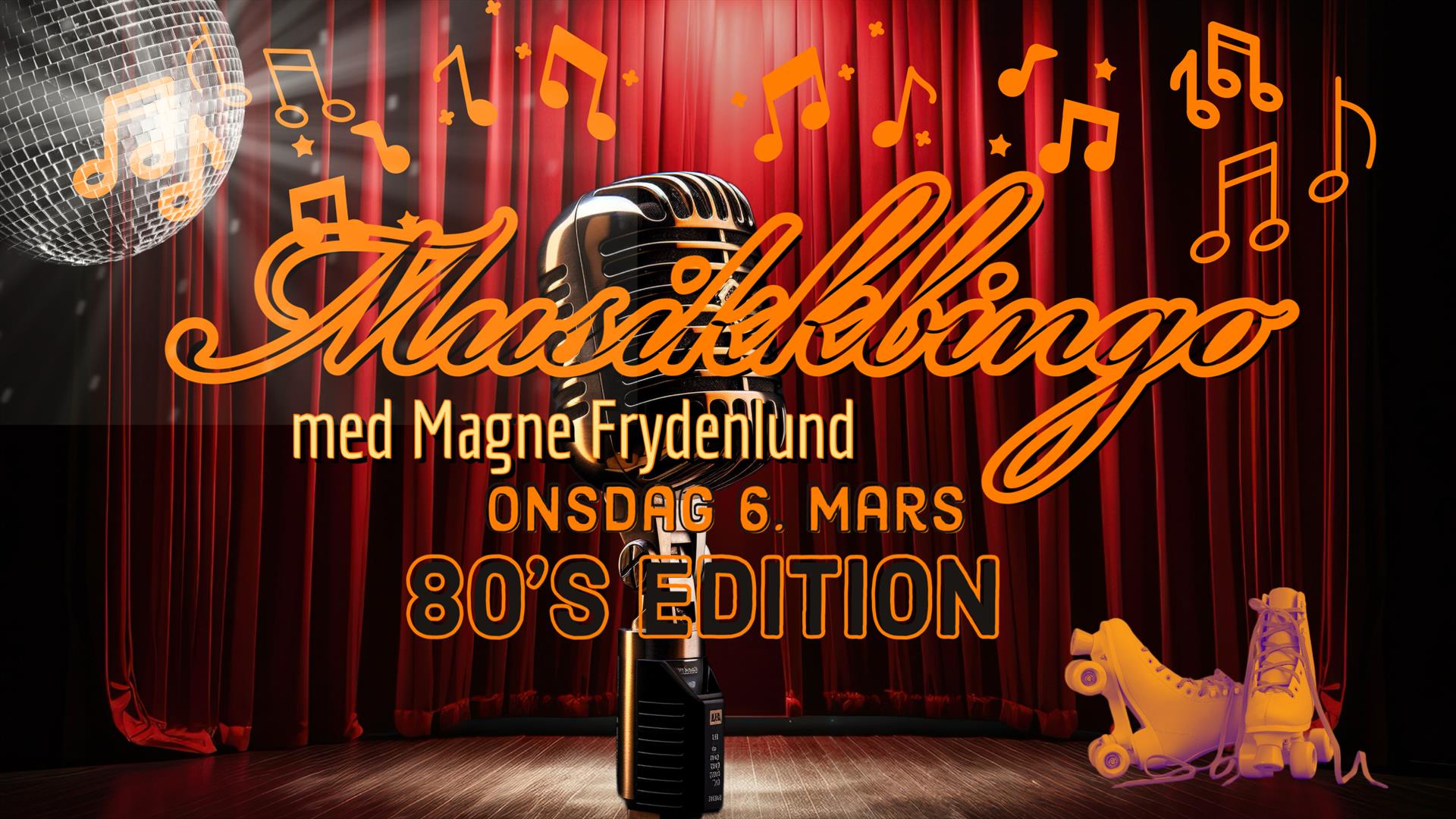 Musikkbingo med Magne Frydenlund