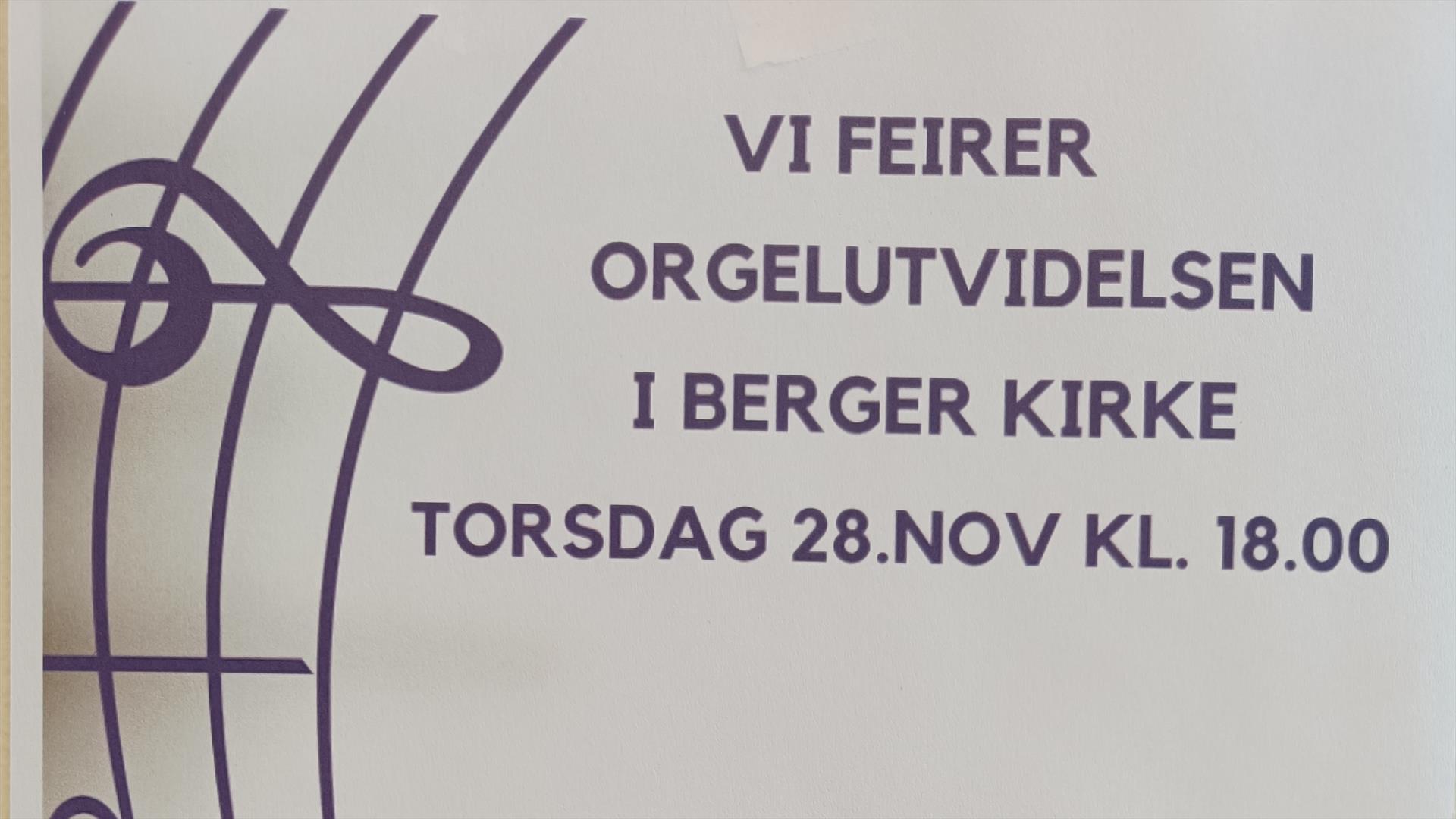 Berger kirke 28. nov