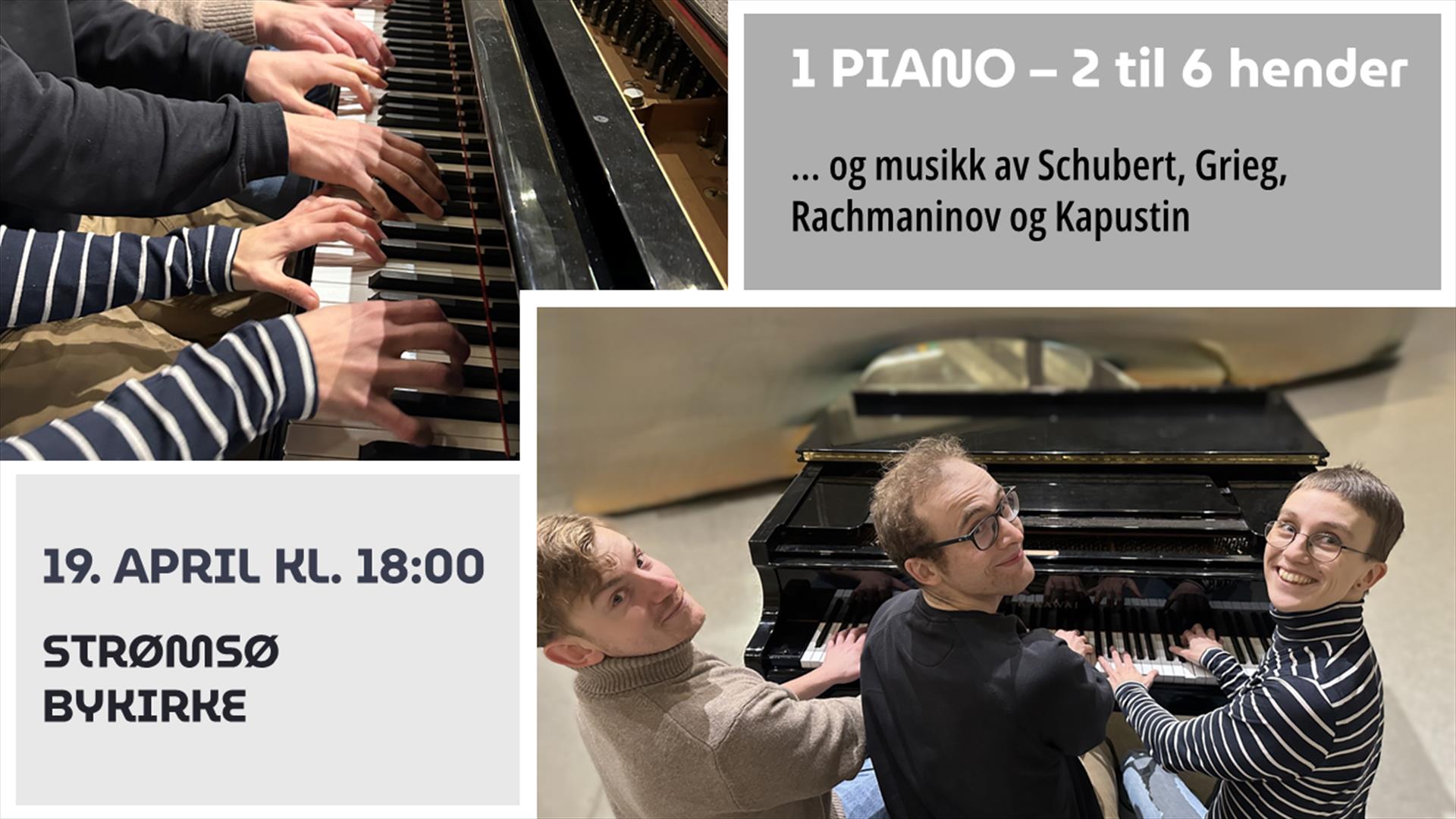Flerhendig pianofest