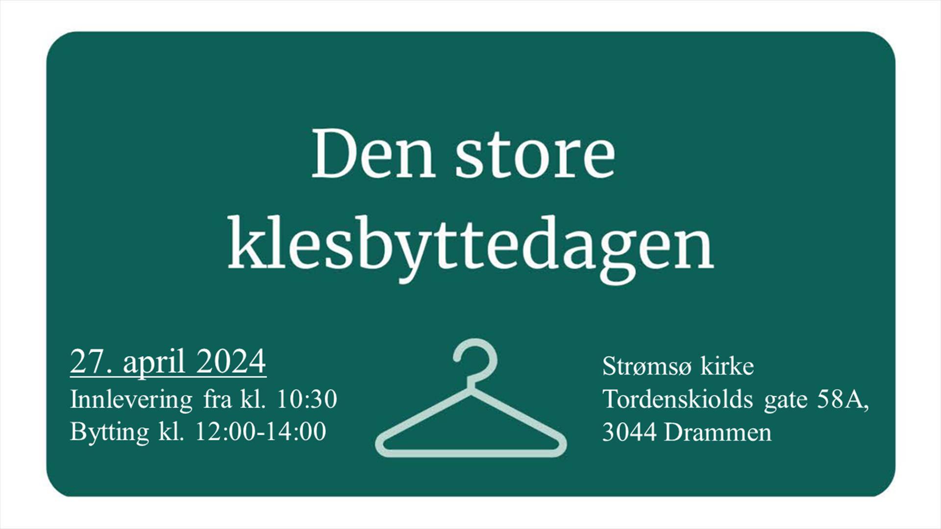 Den store klesbyttedagen