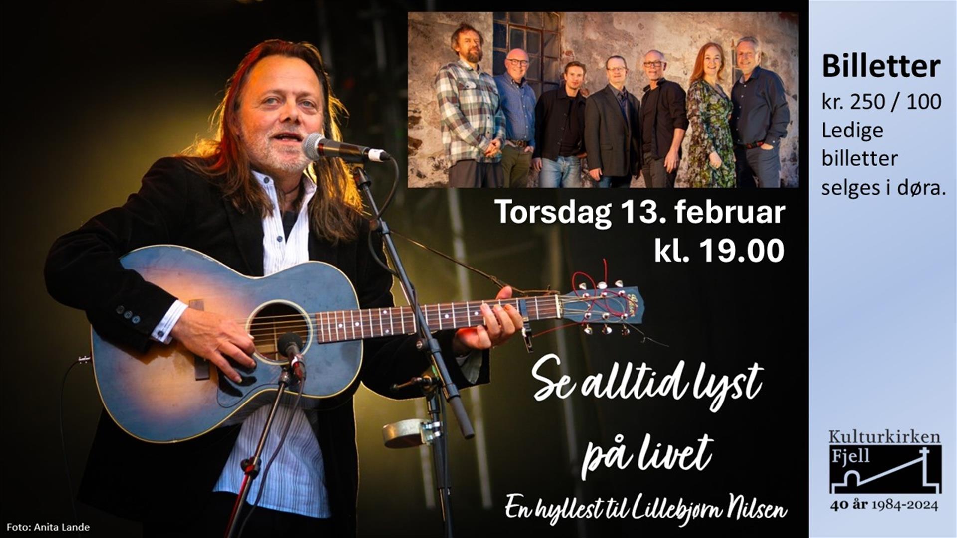 Lillebjørn Nilsen - sju musikere hyller ham