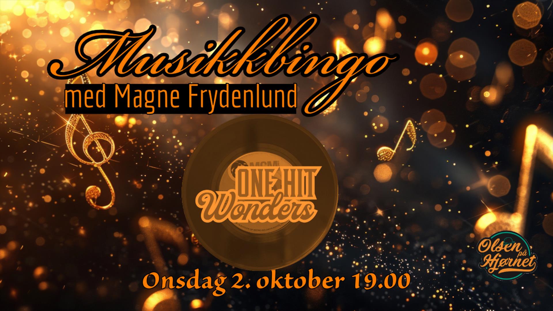 Musikkbingo med Magne Frydenlund
